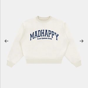 Madhappy Campus Heritage Crewneck - Off White (XS)